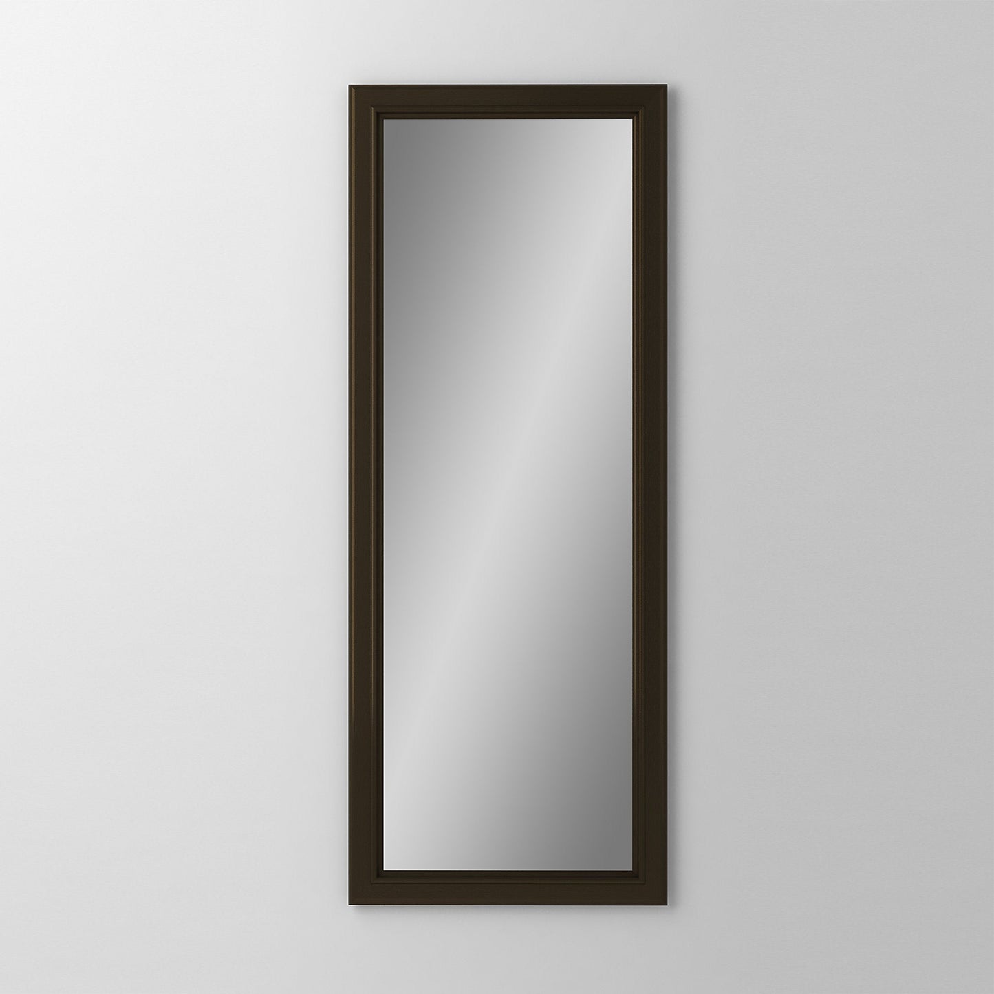 Main Line 19-1/4" x 39-3/8" x 6" bryn mawr framed cabinet in classic gray interior and brushed bronze finish with reversible hinge (non-handed)