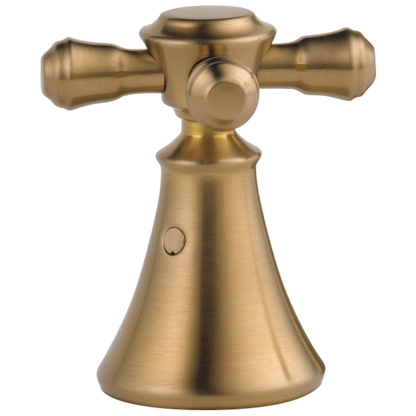 Delta H295 Cassidy Metal Cross Handle Set - Deck Mount Bathroom and Bidet