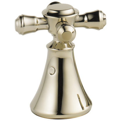 Delta H295 Cassidy Metal Cross Handle Set - Deck Mount Bathroom and Bidet