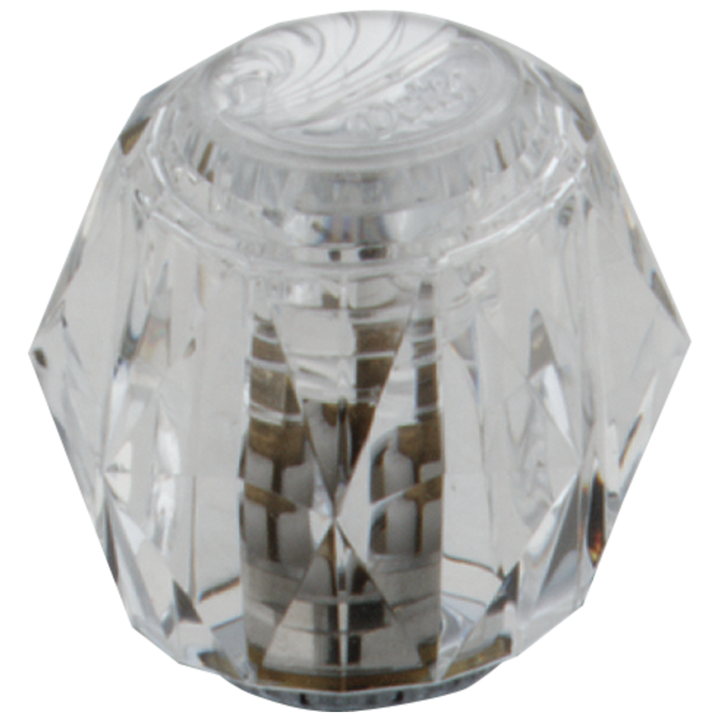 Delta H51 Standard One Traditional/Classic Clear Knob Handle