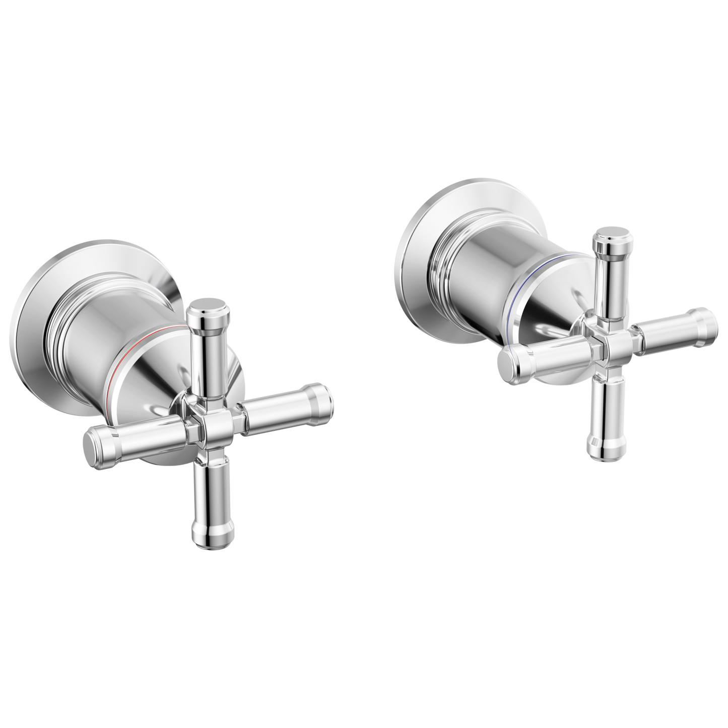 Delta Broderick: Wall Mount Tub Filler Handle Kit-Cross