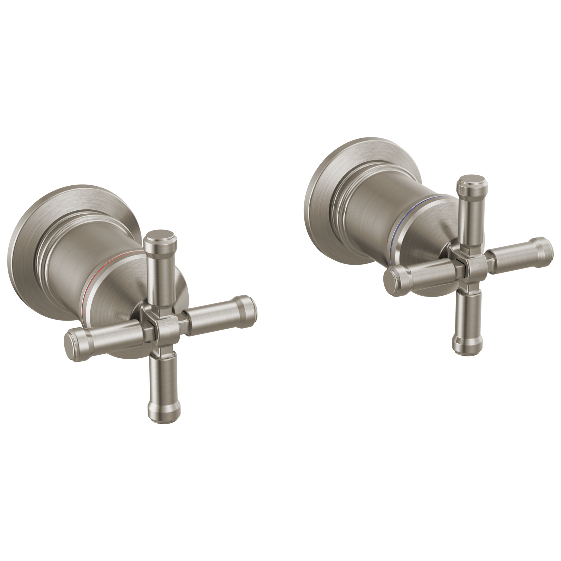 Delta Broderick: Wall Mount Tub Filler Handle Kit-Cross