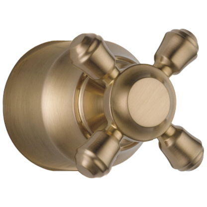 Delta H595 Cassidy Metal Cross Handle Kit - Transfer Valve