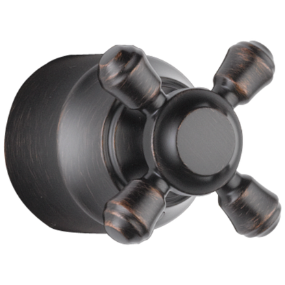 Delta H595 Cassidy Metal Cross Handle Kit - Transfer Valve