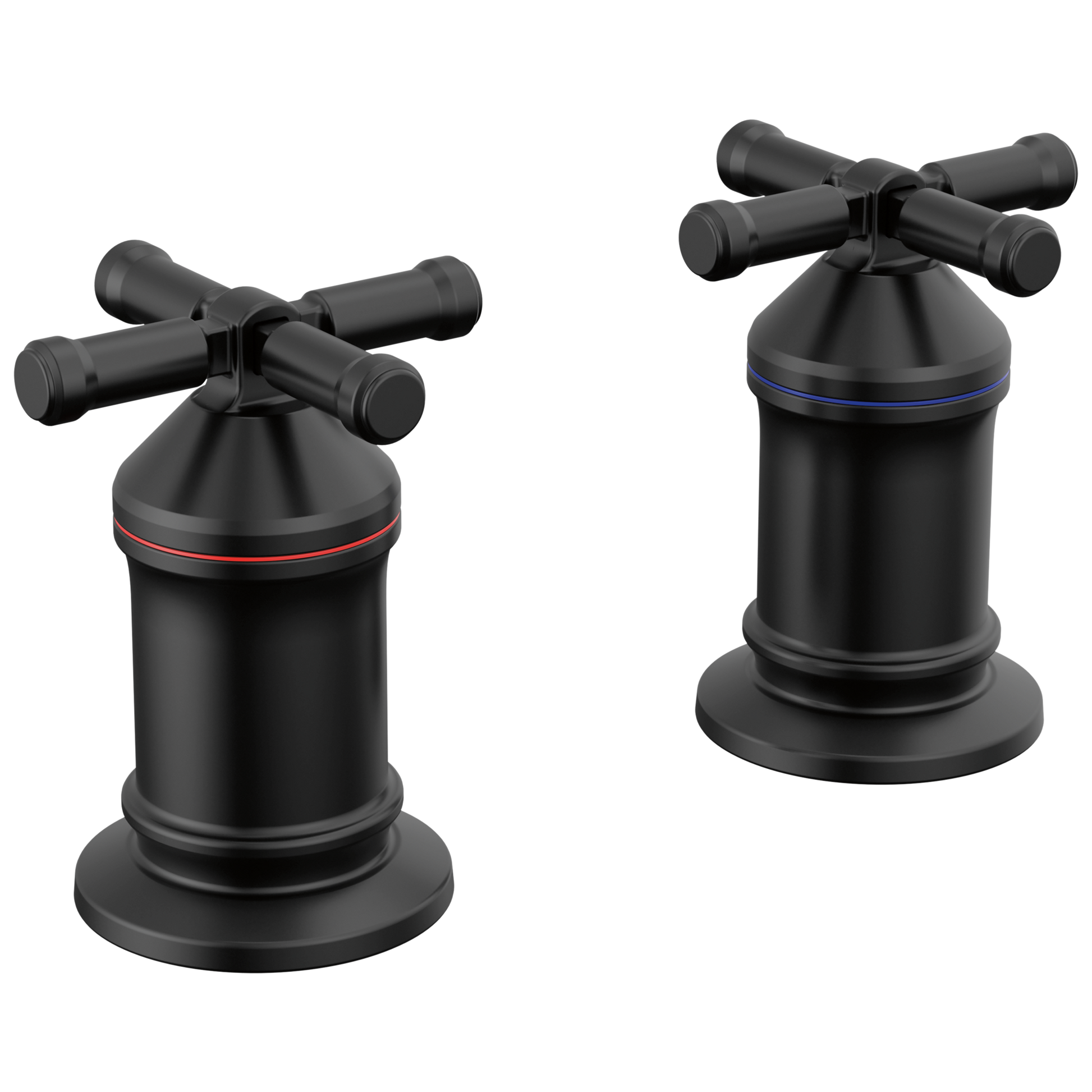 Delta Broderick: 2 Handle Roman Tub handle Kit-Cross