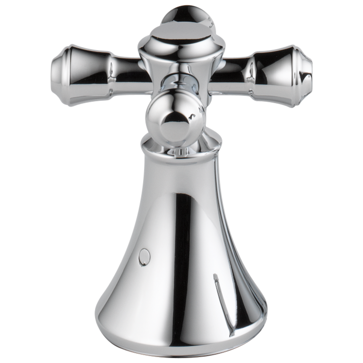 Delta H695 Cassidy Metal Cross Handle Set - Roman Tub