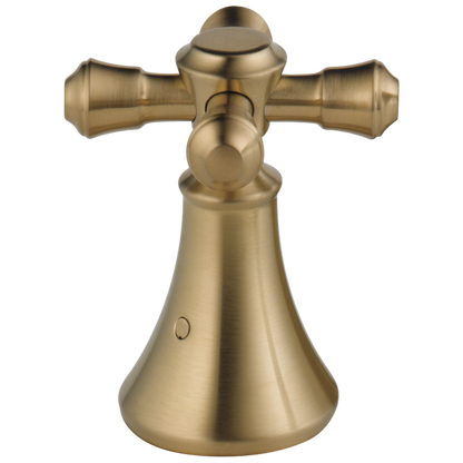 Delta H695 Cassidy Metal Cross Handle Set - Roman Tub