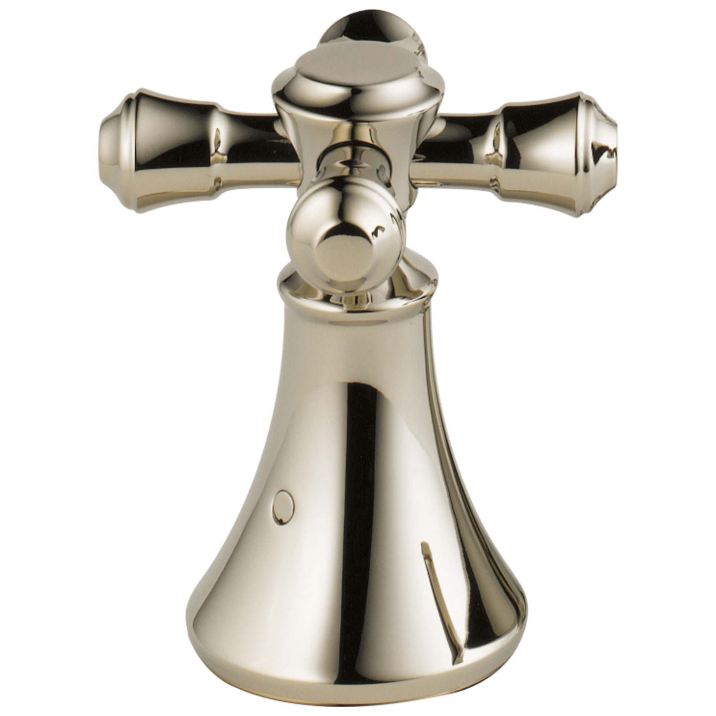 Delta H695 Cassidy Metal Cross Handle Set - Roman Tub