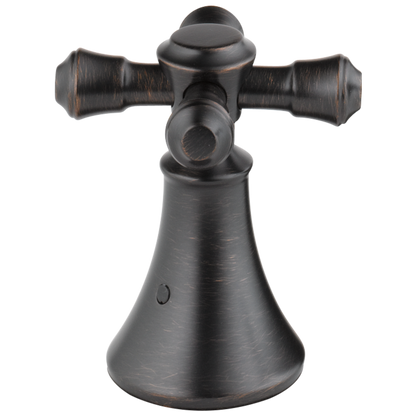 Delta H695 Cassidy Metal Cross Handle Set - Roman Tub