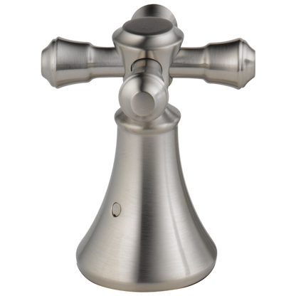 Delta H695 Cassidy Metal Cross Handle Set - Roman Tub