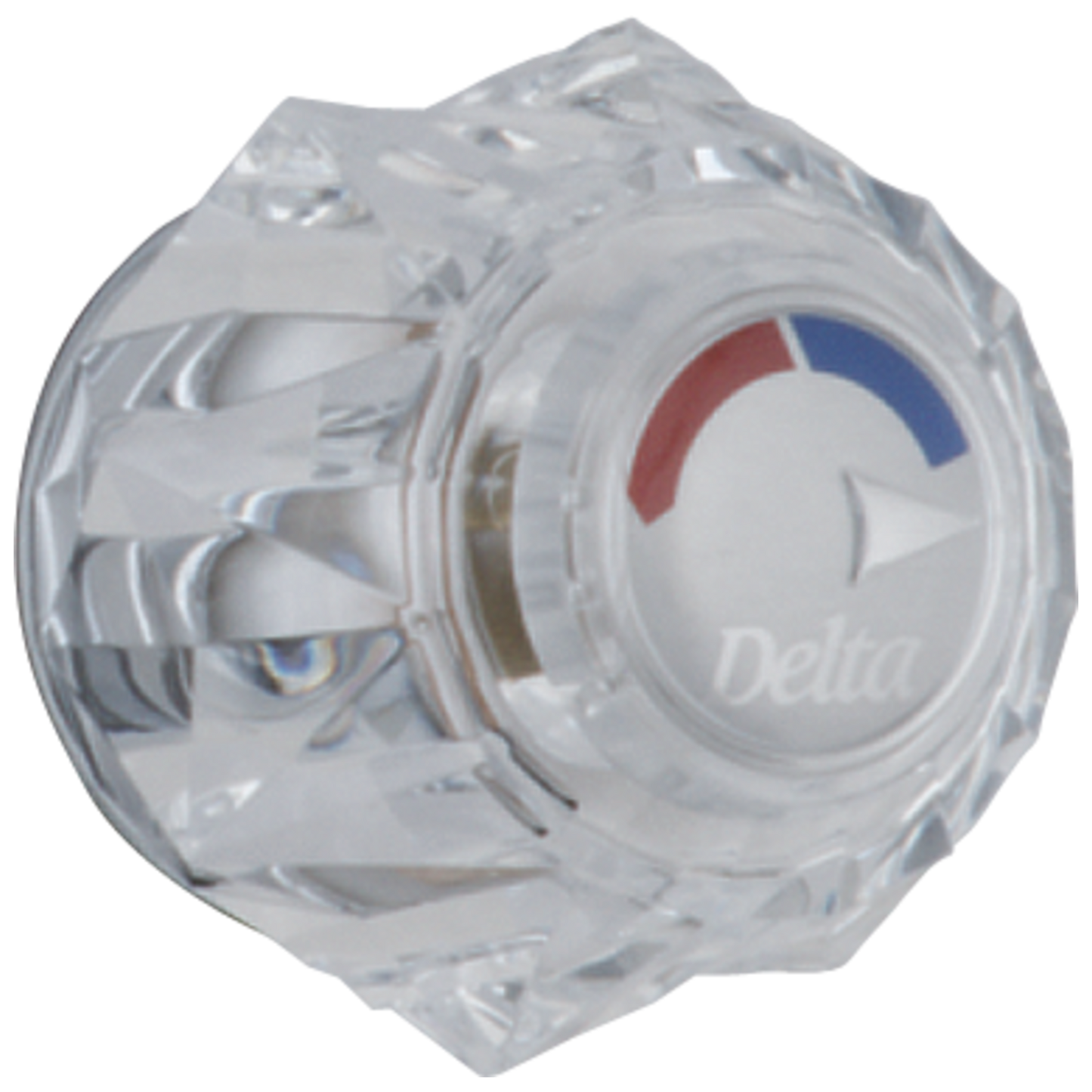 Delta H71 Clear Knob Handle Kit - Tub and Shower