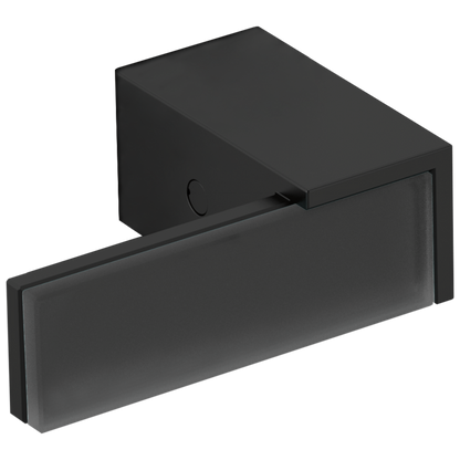Brizo Brizo Siderna: Two-Handle Wall Mount Tub Filler Handle Kit - Solar Gray Glass Lever