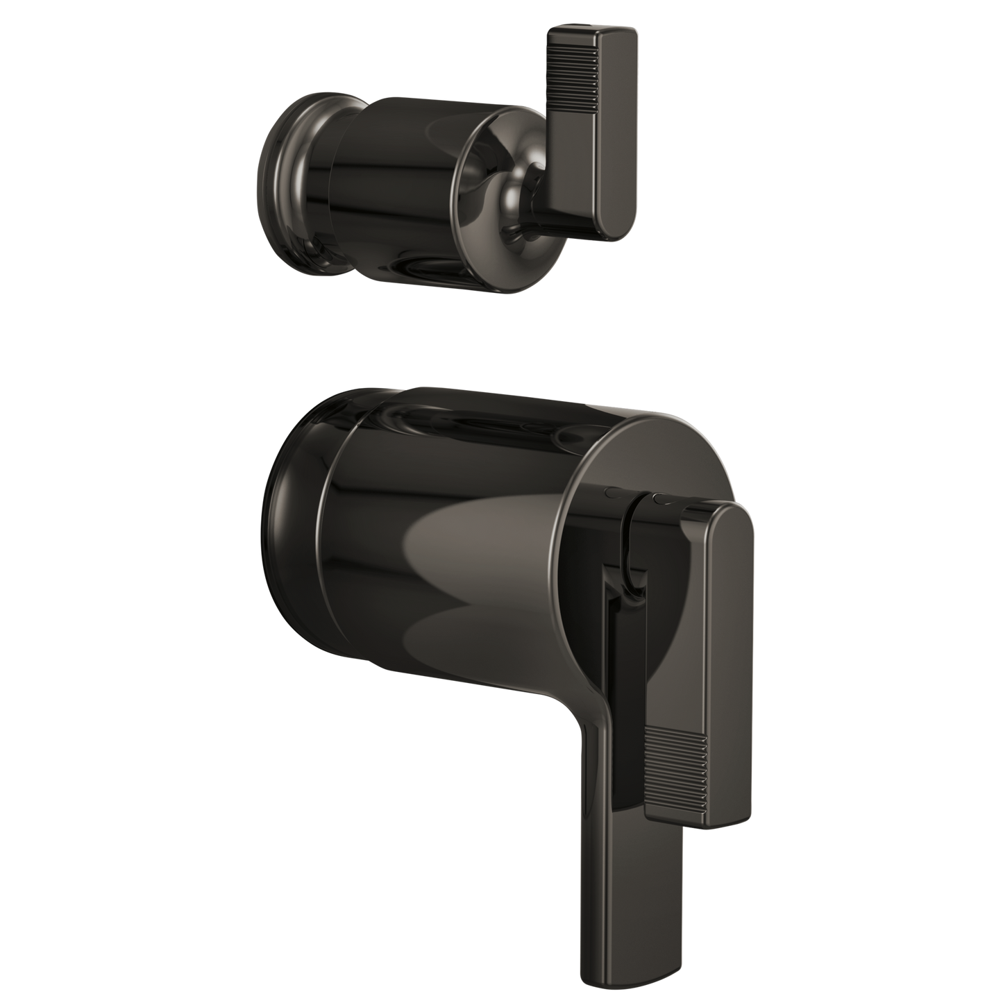 Brizo Kintsu: TempAssure Thermostatic Valve with Integrated Diverter Trim Lever Handle Kit