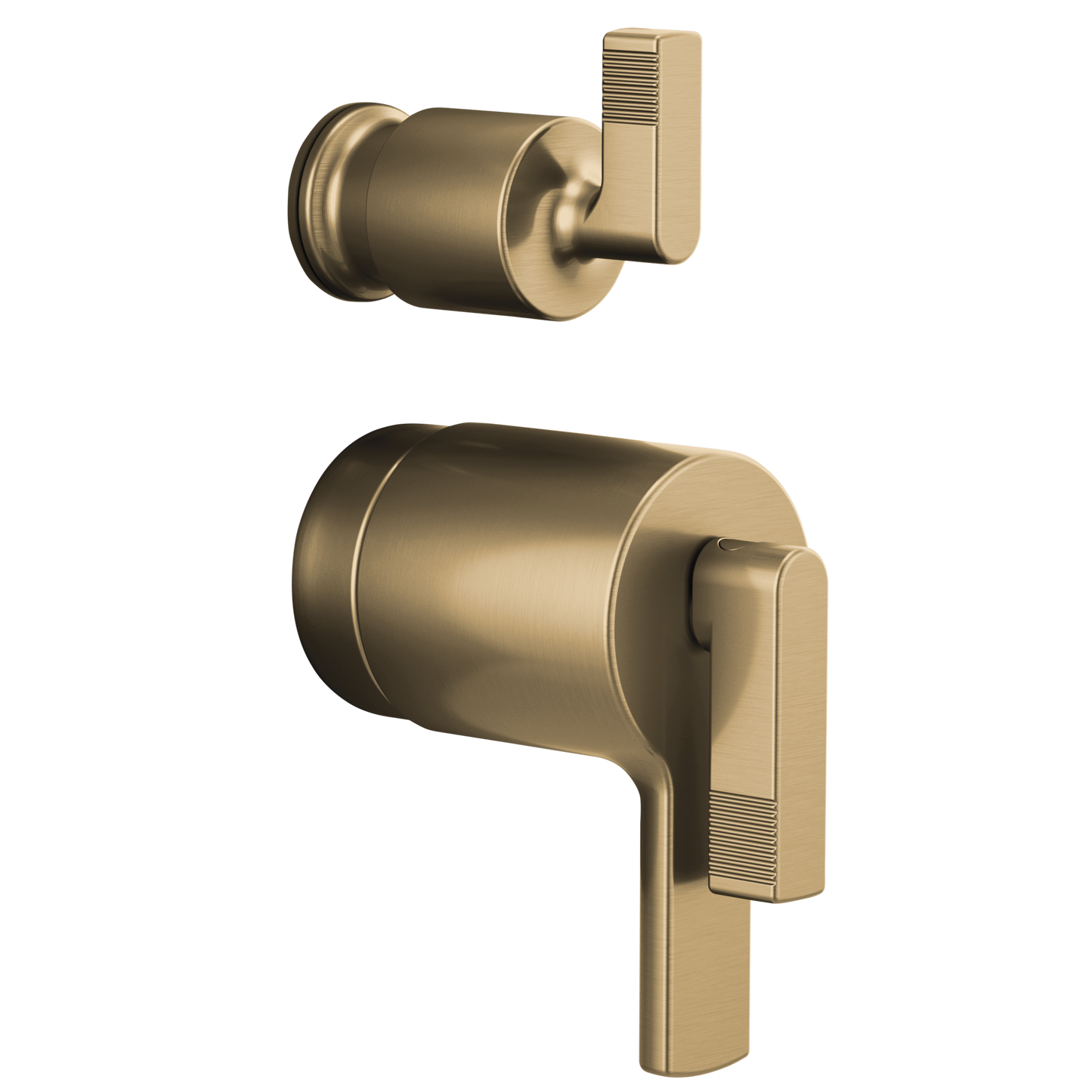 Brizo Kintsu: TempAssure Thermostatic Valve with Integrated Diverter Trim Lever Handle Kit