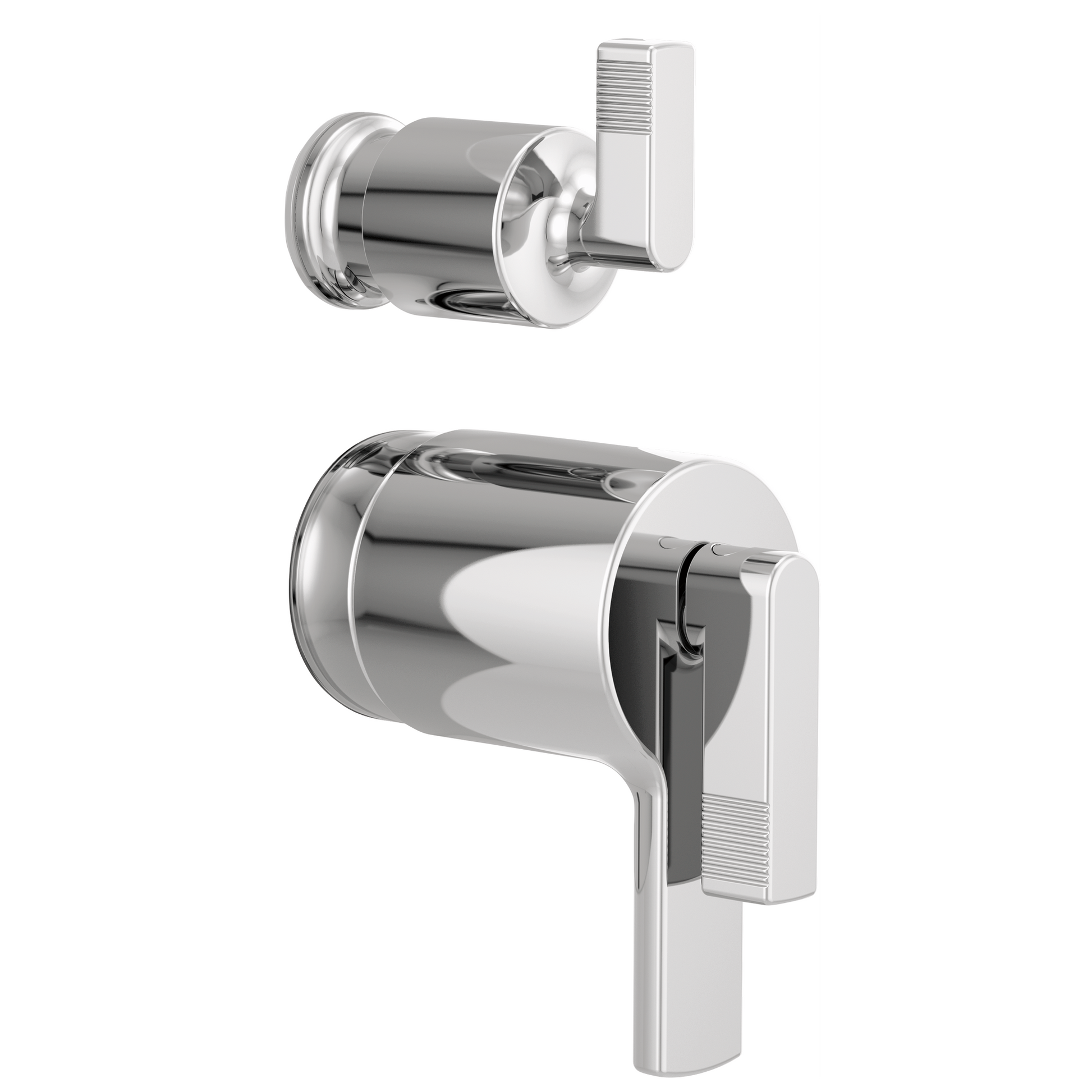 Brizo Kintsu: TempAssure Thermostatic Valve with Integrated Diverter Trim Lever Handle Kit