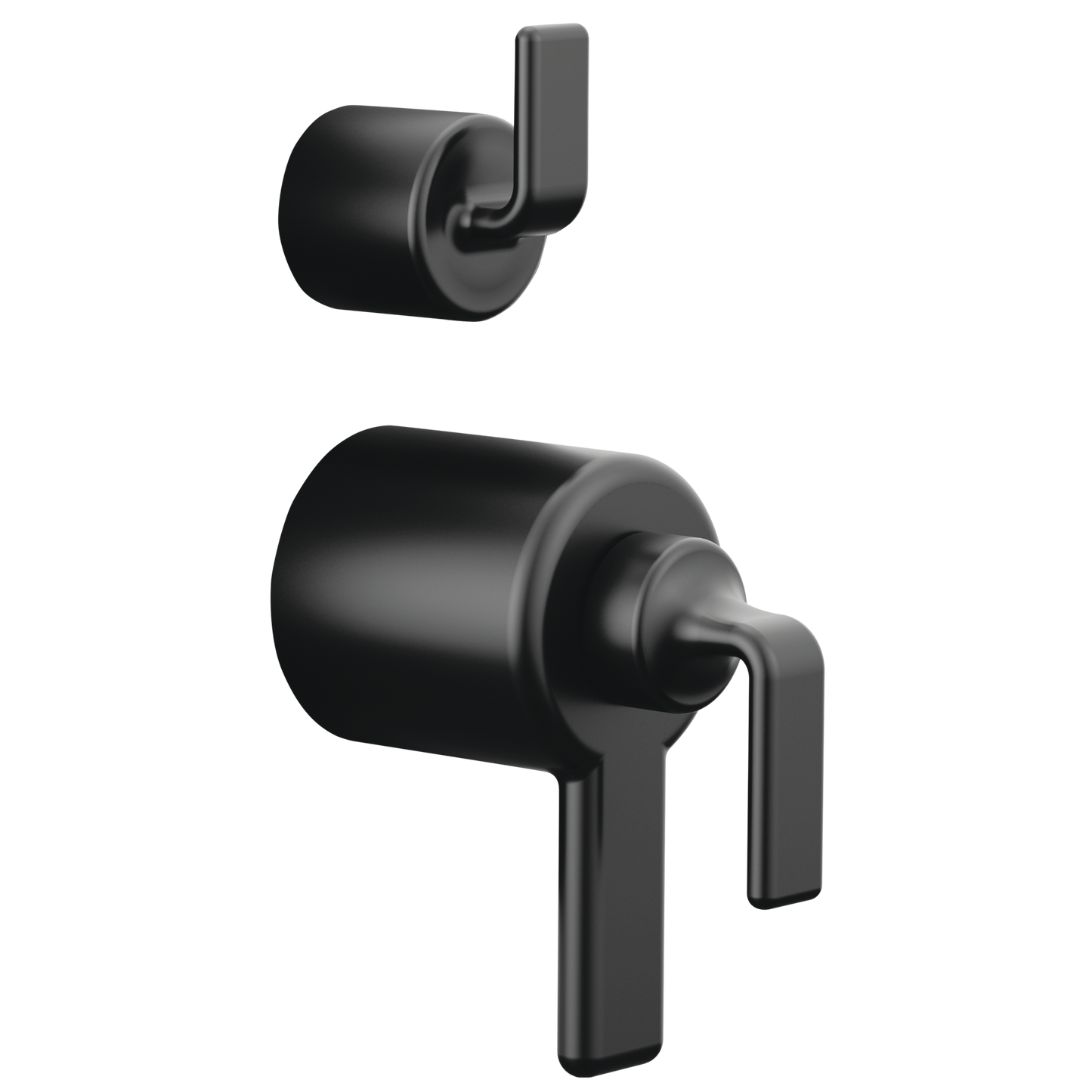 Brizo Allaria: TempAssure Thermostatic Valve Trim with Integrated Diverter Trim Twist Lever Handle Kit