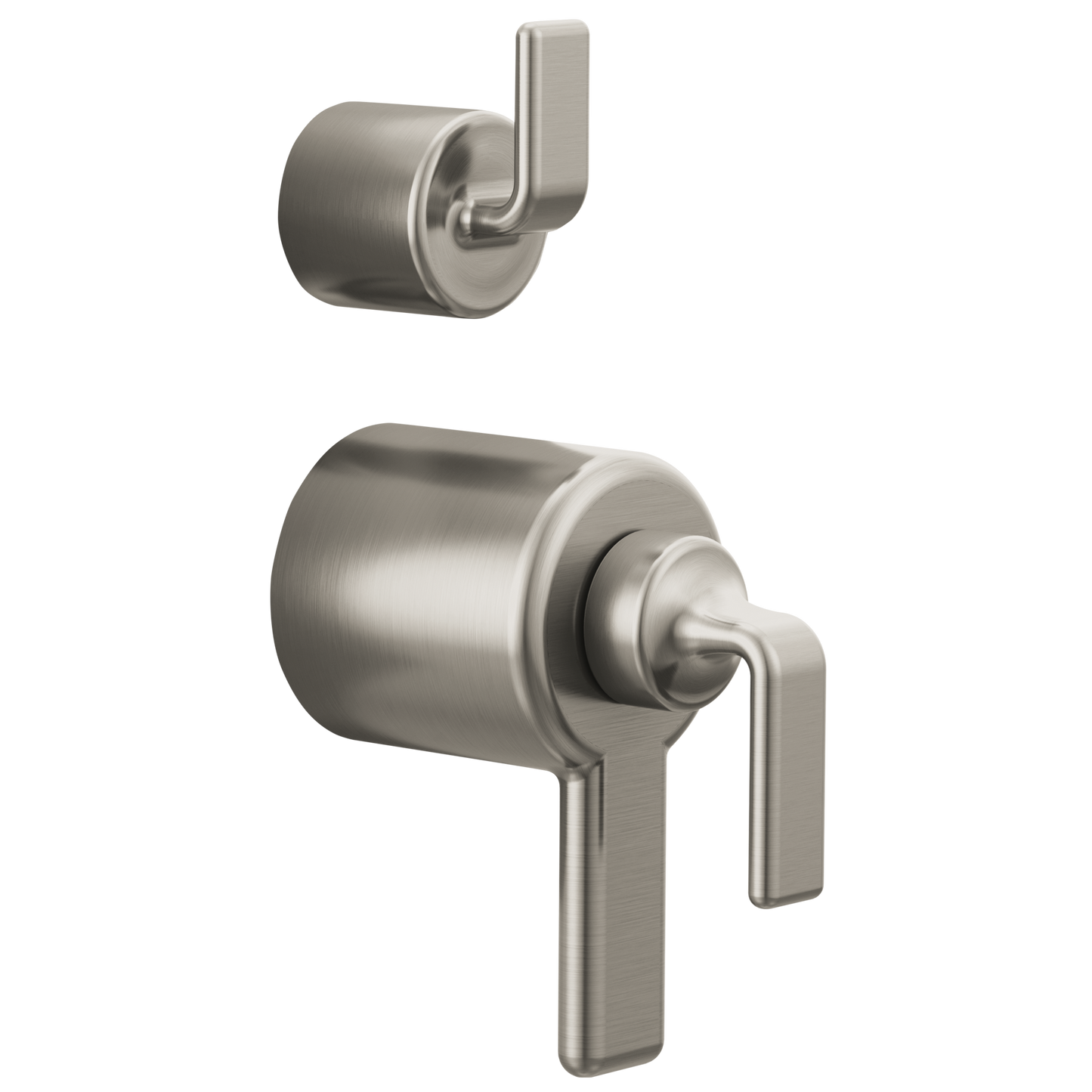 Brizo Allaria: TempAssure Thermostatic Valve Trim with Integrated Diverter Trim Twist Lever Handle Kit