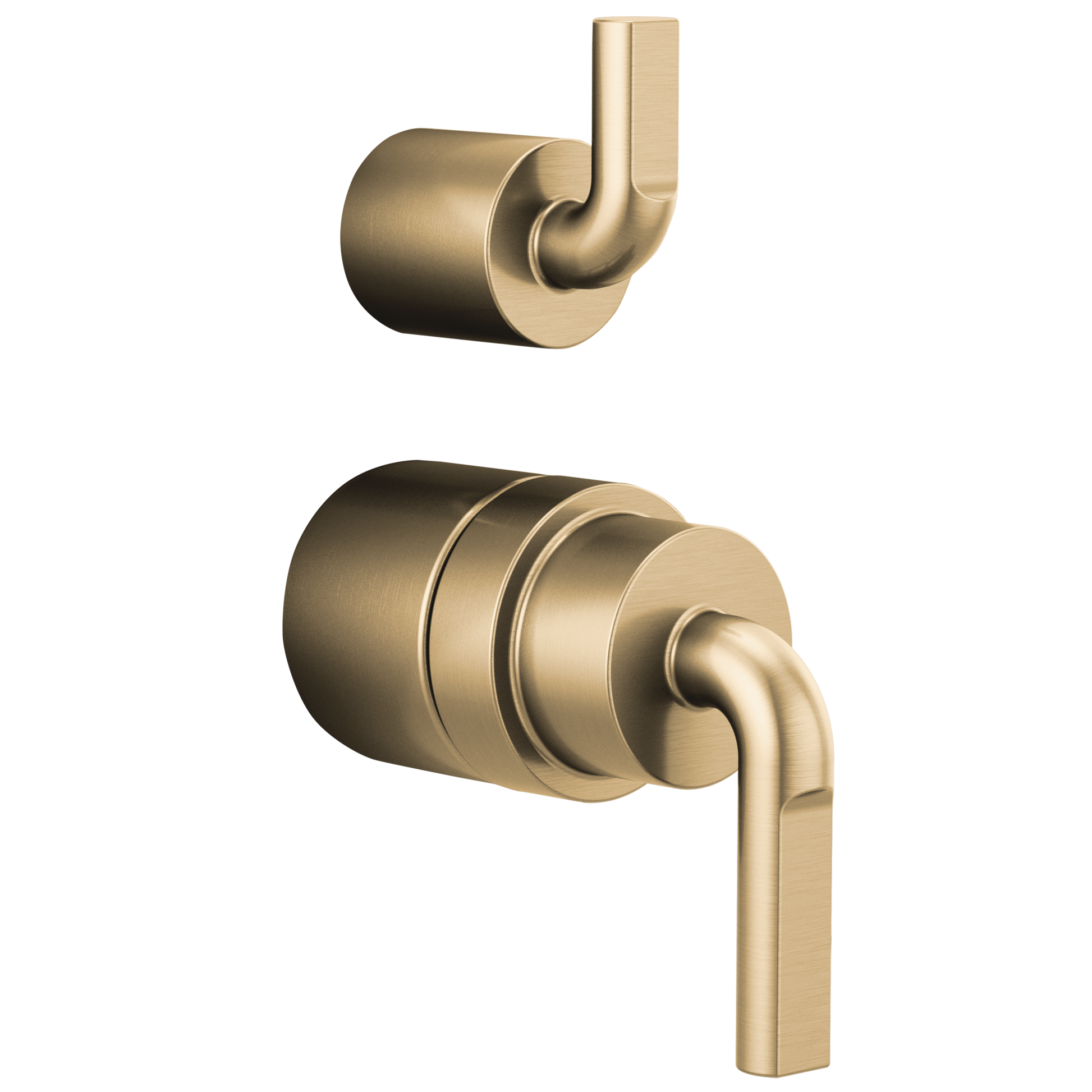 Brizo Litze: Pressure Balance Valve with Integrated Diverter Trim Notch Lever Handle Kit
