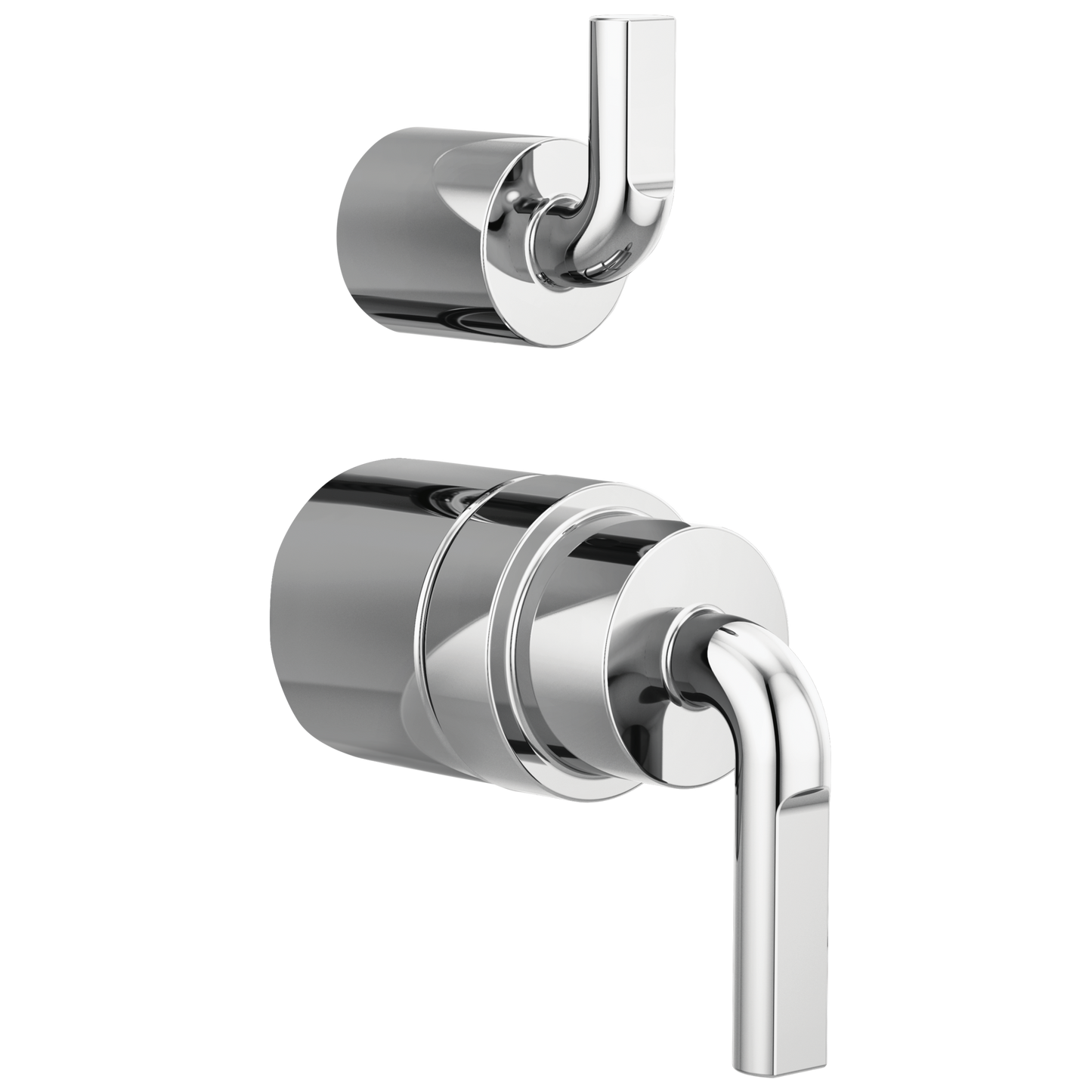 Brizo Litze: Pressure Balance Valve with Integrated Diverter Trim Notch Lever Handle Kit