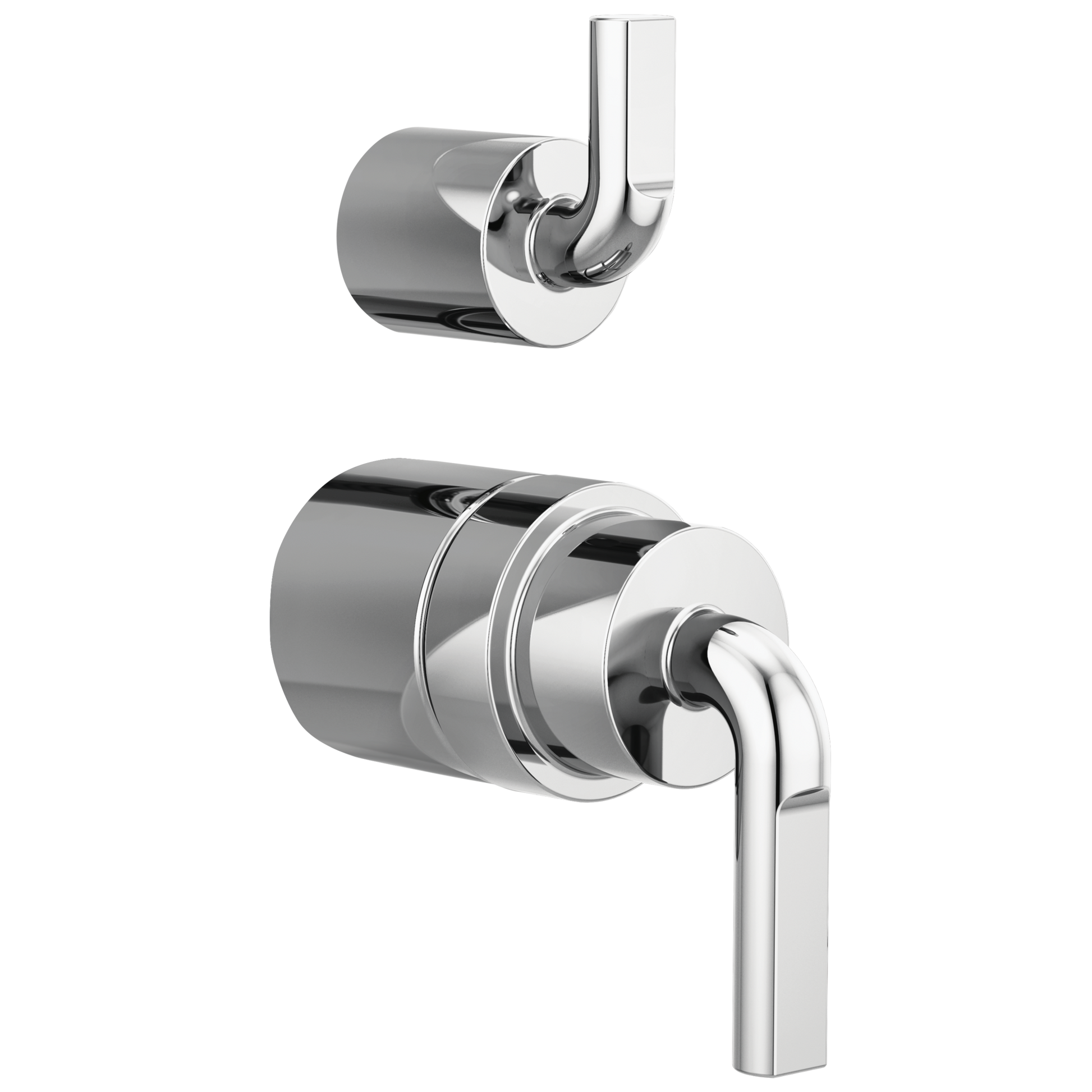 Brizo Litze: Pressure Balance Valve with Integrated Diverter Trim Notch Lever Handle Kit