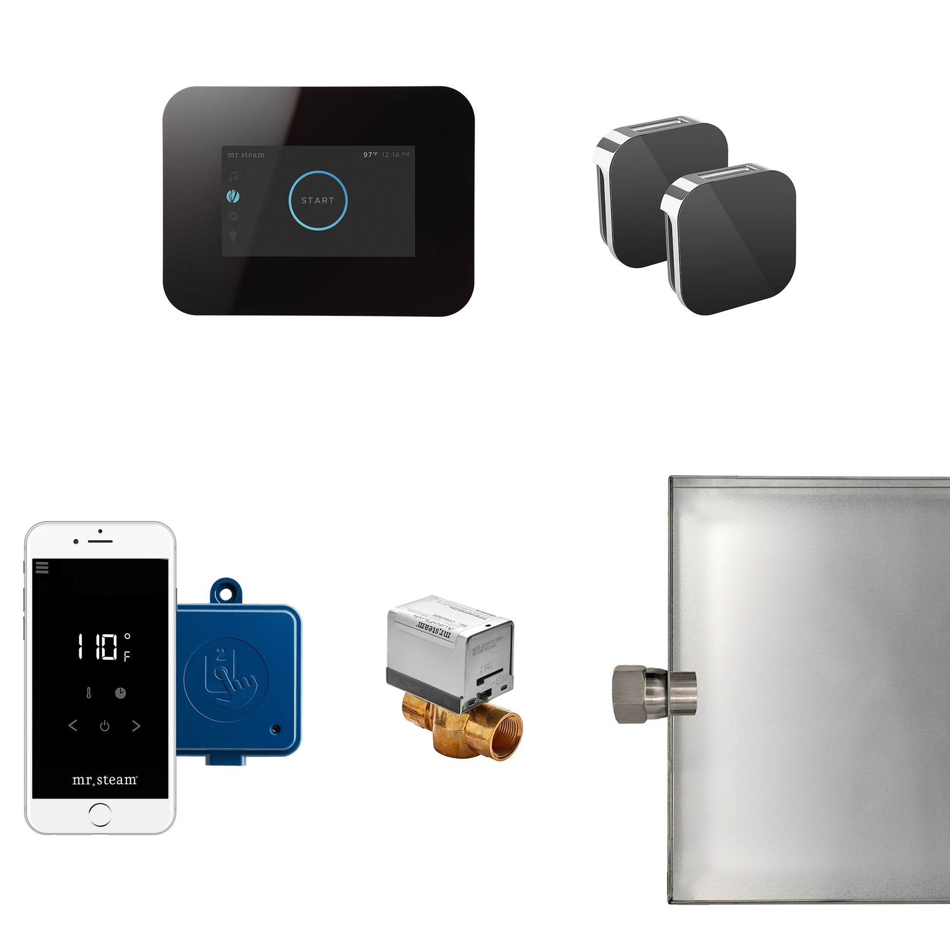 Mr. Steam I3BUTLERXBK iButler® Max Black