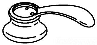 KOHLER K-78139-BV Handle Assembly Lav/Kit