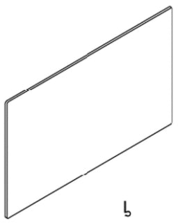 KOHLER K-1010993-47 Access Panel Assy, 1357-La/Ra