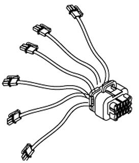 KOHLER K-1015019 Plug Assembly P6-Spa W/Neck & Backjets