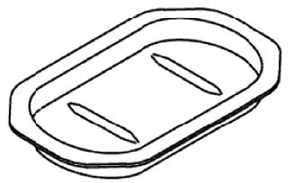 KOHLER K-37668-BN Soap Dish & Boss Assy