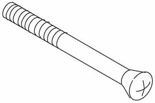 KOHLER K-40492-BN Screw 8-32 X 2.875