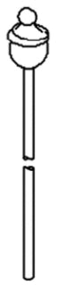 KOHLER K-77223-BN Lift Rod Assy
