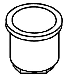 KOHLER K-78178-BV Flange, Nut, Large
