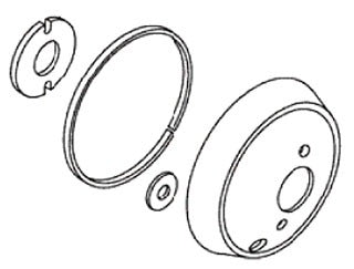 KOHLER K-79251-G Face Plate Assy, Diverter