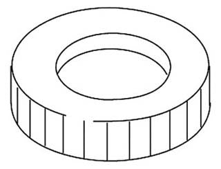 KOHLER K-99B3301 Spout Nut, Cp