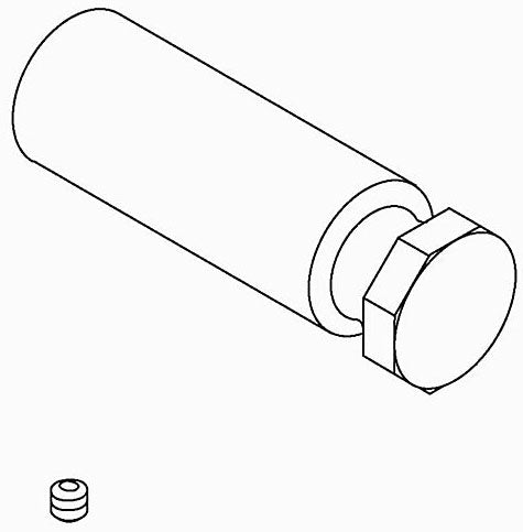 KOHLER K-1097382-BN Button, Diverter Kit