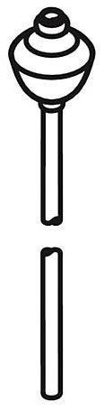KOHLER K-1097556-BN Lift Rod Assy