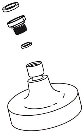 KOHLER K-1153444-BV Showerhead/Arm Adapter Kit