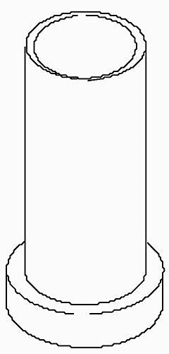 KOHLER K-57930-PGD Escutcheon, Threaded
