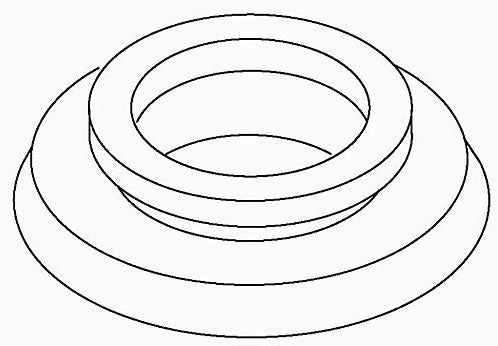 KOHLER K-77172-BRZ Escutcheon, Lav