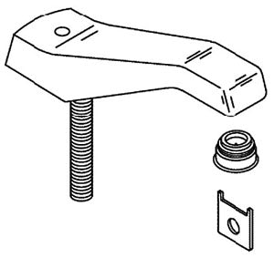 KOHLER K-78697-CP Spout Kit, 5  Vp