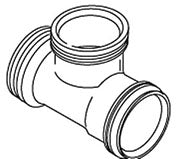 KOHLER K-78816-BRZ Drain Tee