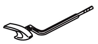 KOHLER K-79567-BRZ Trip Lever Sub-Assy, Left