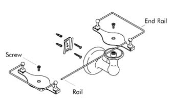 KOHLER K-89904-VF Railing Assembly