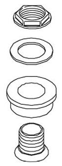 KOHLER K-18376 Urinal Spud Assy, 3/4 – Showroom Source
