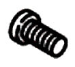 KOHLER K-20452 Screw, .250-20 X .625, Hex