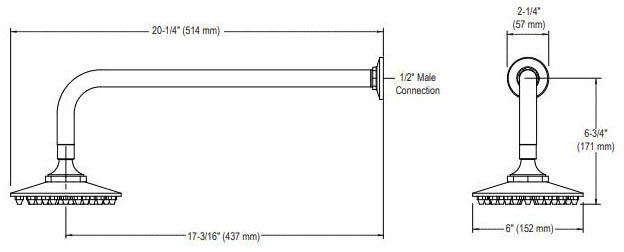 KOHLER K-21454 Lift Rod Kit