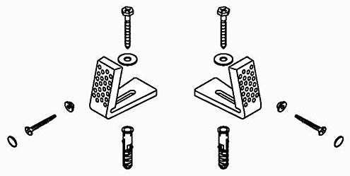 KOHLER K-1124825-0 Floor Mounting Kit