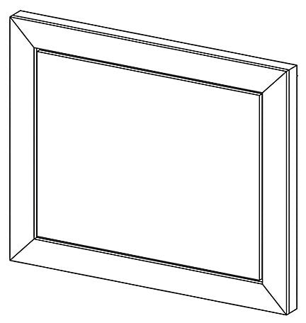 KOHLER K-1216320-R3-1WB Dwr Frt 12X9 W/Screws, Jacquard™ Right 3