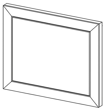 KOHLER K-1216320-R3-1WG Dwr Frt 12X9 W/Screws, Jacquard™ Right 3