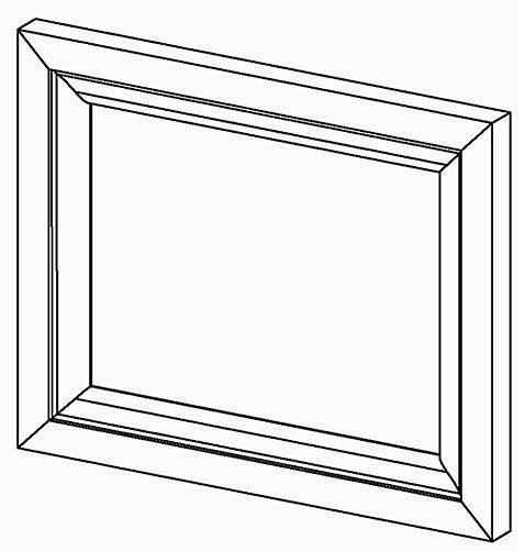 KOHLER K-1216340-D2-1WC Dwr Frt 12X9 W/Screws, Damask™ Middle 2